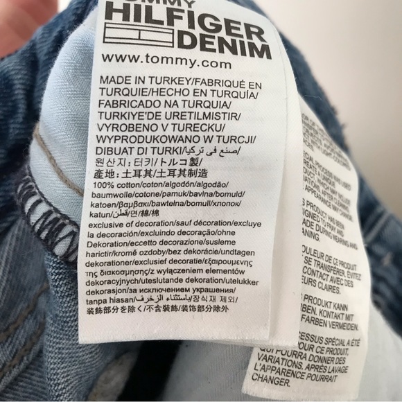 Tommy Hilfiger Lana Straight Cropped Patchwork Distressed Jean - Picture 12 of 16